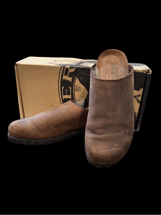 Eddie Bauer Other - Eddie Bauer Brown Leather Slip-On Loafers